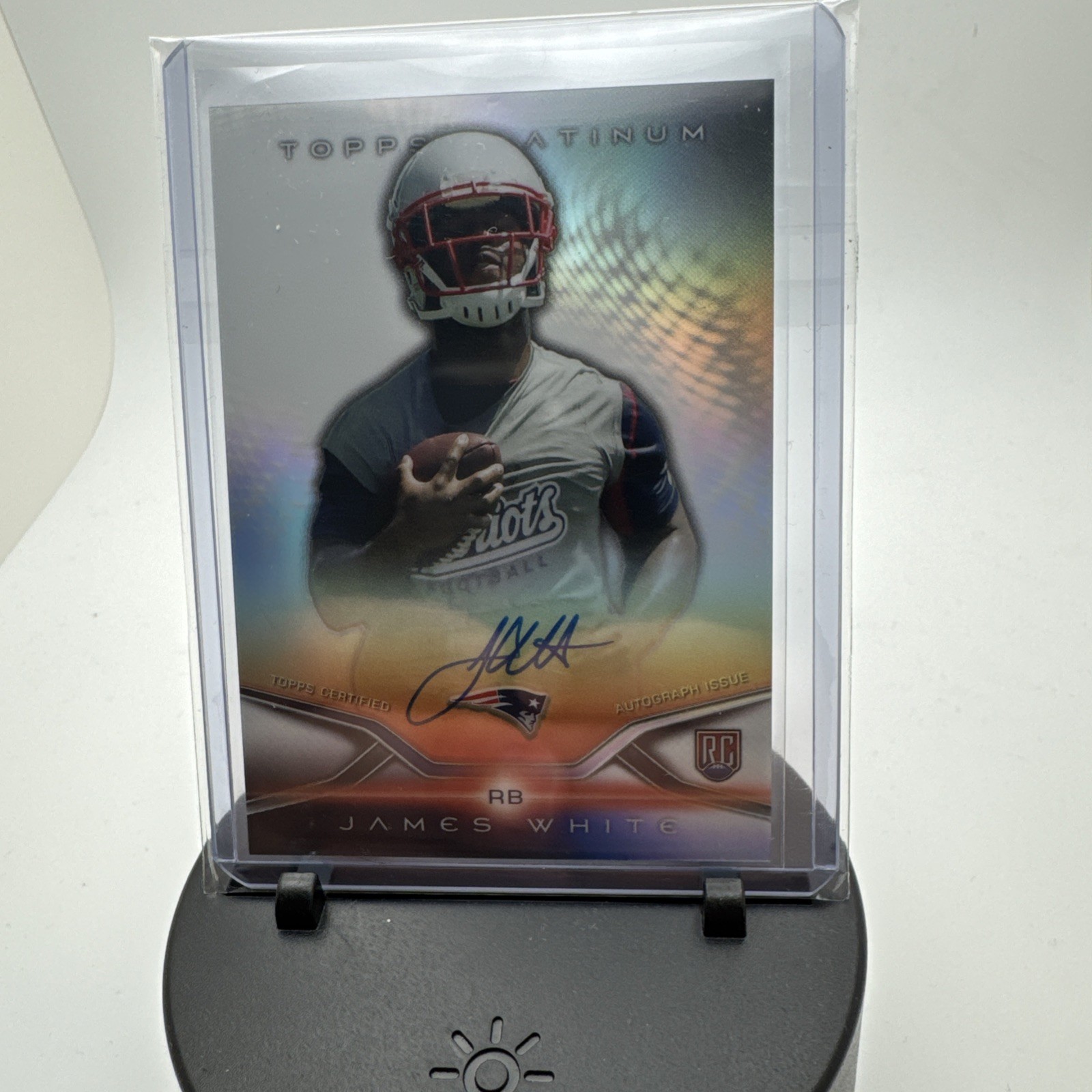 James White Topps Platinum Rookie Autograph #21 Autograph-Camo