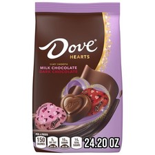 Dove Promises Milk Dark Chocolate Candy Hearts, 24.2 oz Bag