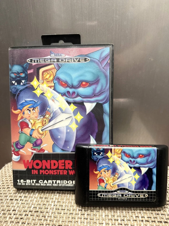 Sega Megadrive Wonder Boy In Monster World Game  - Image 3 of 3