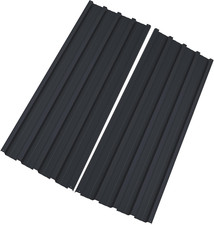 Corrugated Roofing Panels Galvanized Steel Roof Panels, L73.2 W16.77 Inch Heavy