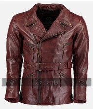 manteau homme cuir