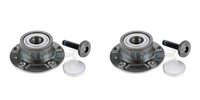 Snr 2X Radnabe Radlagersatz Hinten FüR Vw Golf Vi T-ROC Skoda Octavia Iii Combi