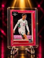 25-26 Donruss Road to FIFA World Cup Bilal El Khannouss Pink Foil 04/25 Morocco