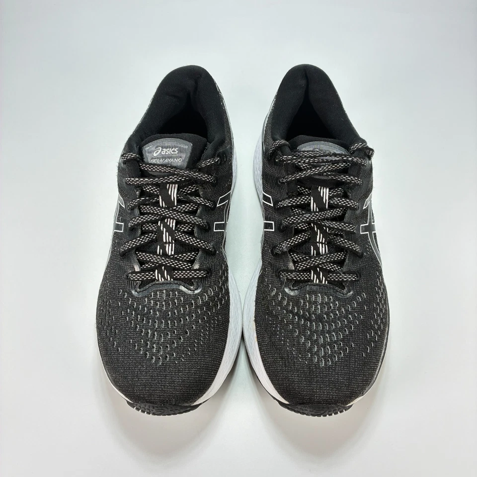 Zapatos para correr ligeros ASICS Gel-Kayano 28 negros blancos 1012B047 para mujer talla 8 Foto 3 de 4