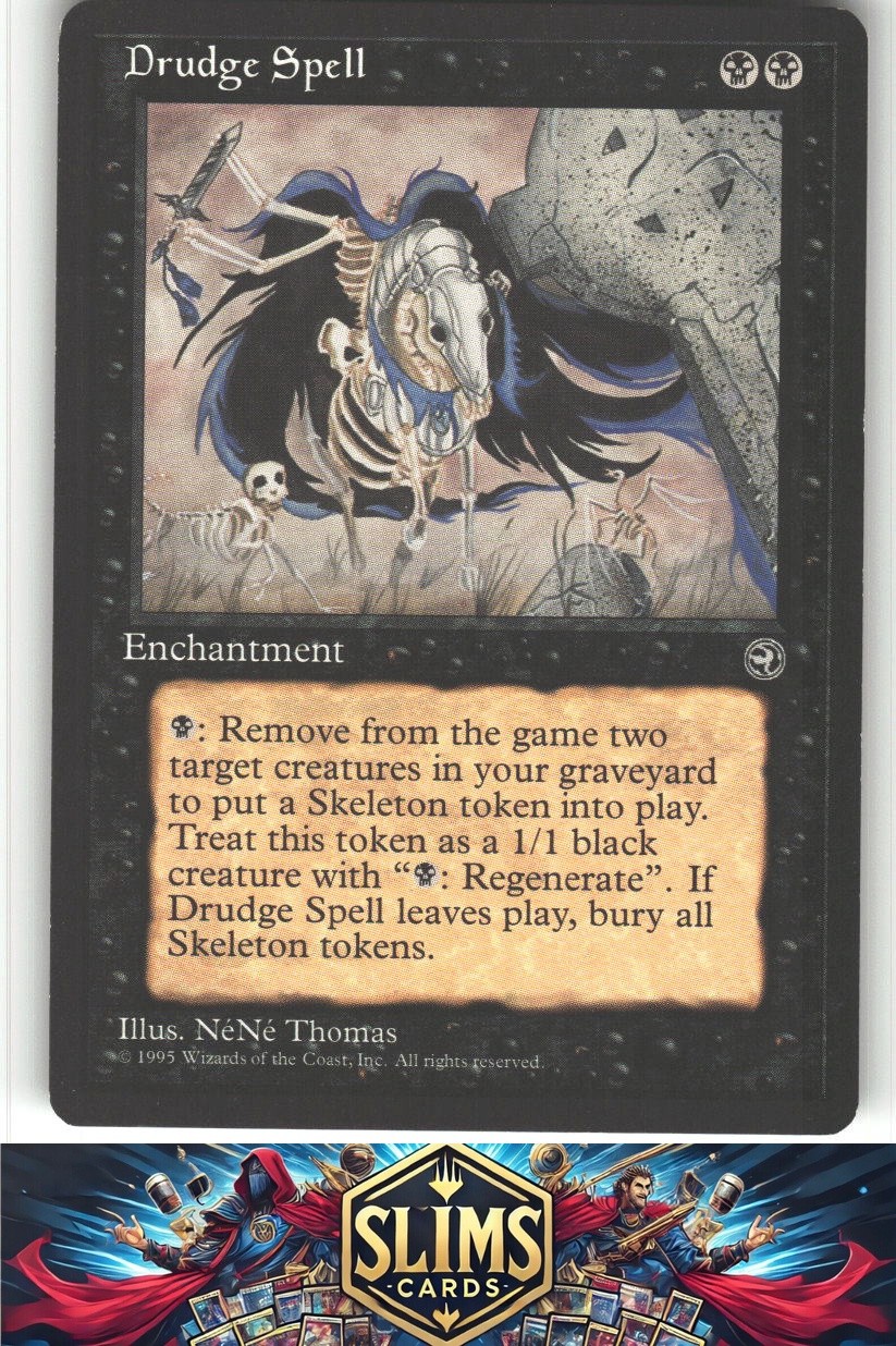Drudge Spell - Homelands - MTG - Uncommon - # - NM
