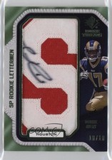 2008 SP Rookie Threads Lettermen College Name /18 Donnie Avery #DA17 Auto nd3