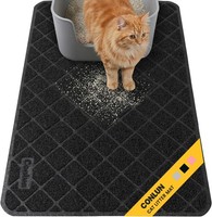 Conlun Katzenklo Matte Katzenstreu Matte, 89 X 58 Cm Katzenklo Vorleger, Gitter