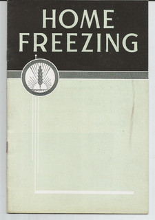 International Home Freezing booklet 1946 IH freezer regrigerator
