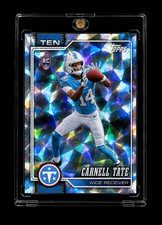 CARNELL TATE ROOKIE DIAMOND REFRACTOR HOLO To...