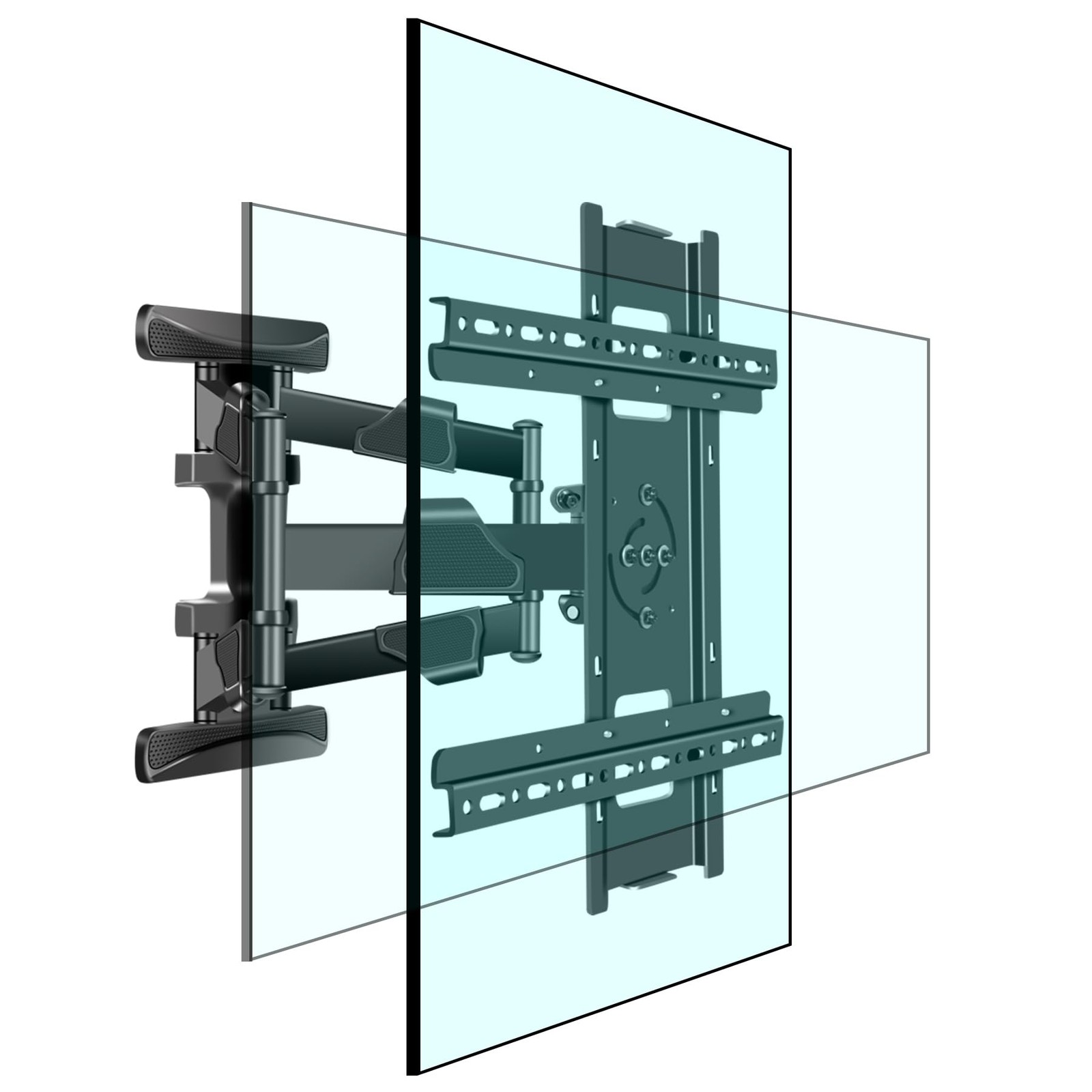 65 inch Vertical and Horizontal Rotating TV Wall Mount for 3