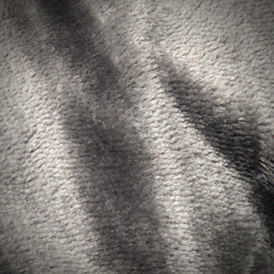 SUNBEAM HEATED ELECTRIC BLANKET - Royal Luxe Velvet Microplush Fleece Full Gray - Image 2 of 4