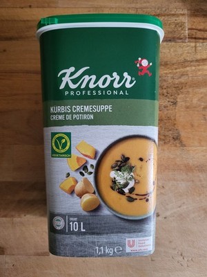Knorr Kürbis Cremesuppe 10 L  1.1kg  Vegetarisch