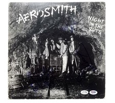 Aerosmith Signed Autographed Night In The Ruts Record Album LP ACOA
