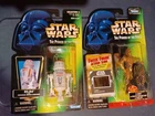 Star Wars Freeze Frame C-3PO And Power Of The Force R5-D4 Lot Action Figures