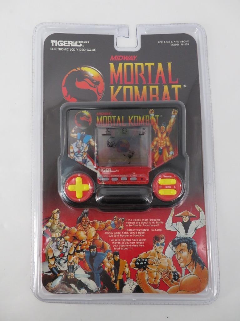 NEW 1993 Tiger Electronic Grand Midway Mortal Kombat LCD Handheld