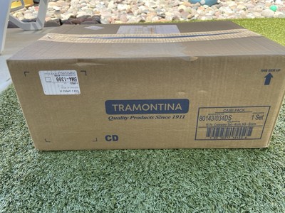 Tramontina Primaware 15-Piece Non Stick Cookware Set with Lids and Utensils, Alu