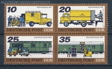 [123534] Germany DDR 1978 Railway mail post train eisenbahn  MNH