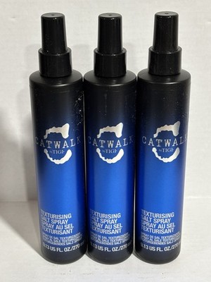 Catwalk by Tigi Texturizing Salt Spray 9.13 oz Volume Hold Waves Lot of 3 New