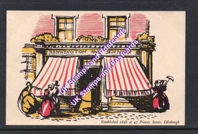 Kennington & Jenner Edinburgh gegründet 1838 Princes Street wie gescannt