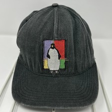 Bud Ice Penguin Baseball Cap Hat Adjustable One Size Fits All Made in USA