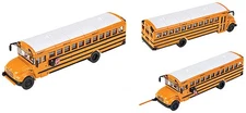 Walthers HO Scale International CE School Bus (Yellow/White) Model Vehicle