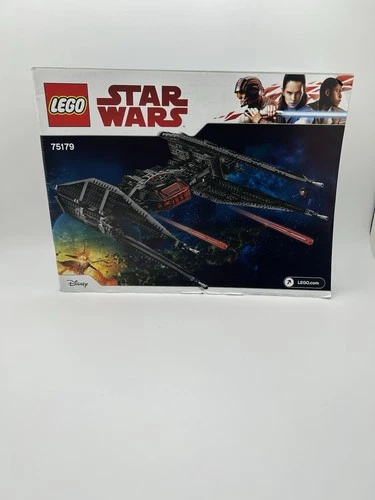 LEGO Star Wars Kylo Ren's TIE Fighter 75179 Complete Set 630 Pieces Minifigures