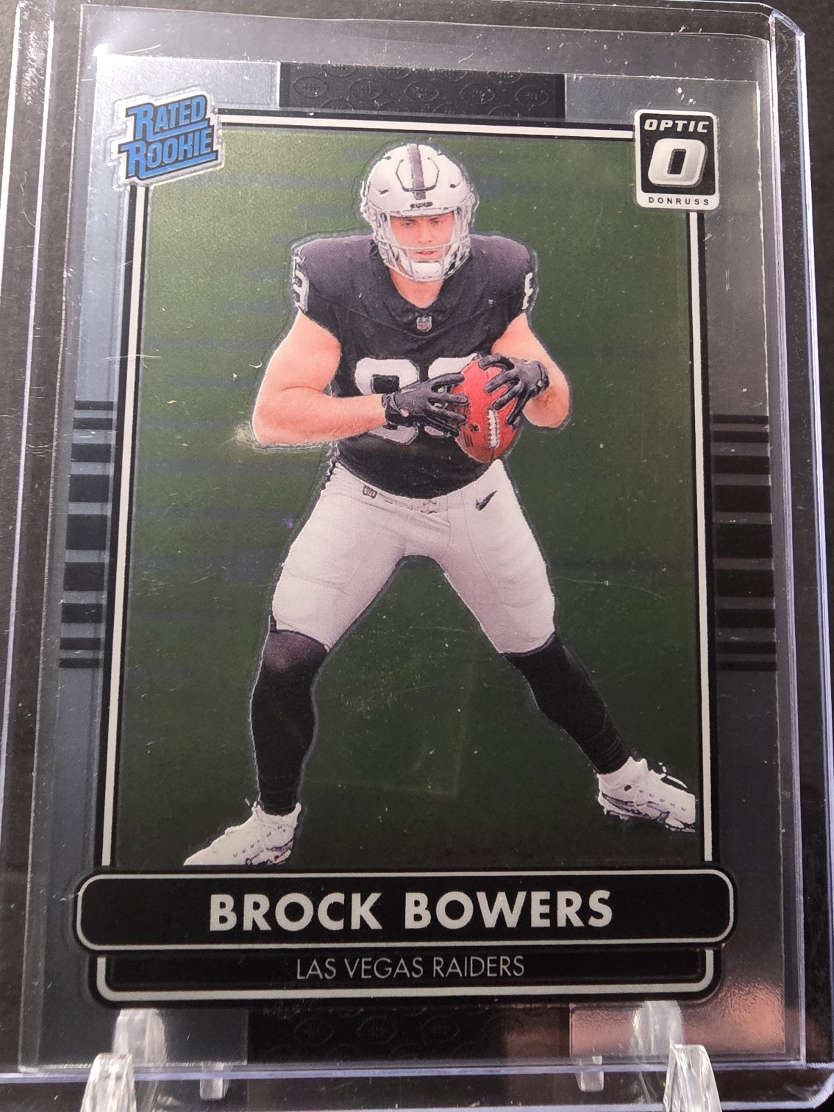 1014120 -2024 Panini Donruss Optic Football #7 Brock Bowers 2014 Retro Series RC