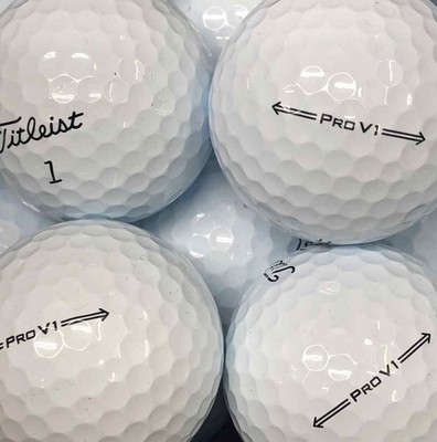 50 GOLFBÄLLE/LAKEBALLS TITLEIST PRO V1 MODELL 2022 AAA