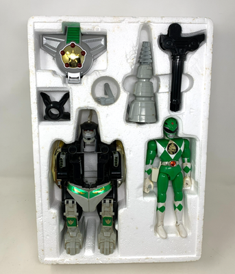 Mighty Morphin Power Ranger Dragonzord Green Ranger 1993 Bandai