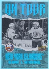 Bo Horvat / Mathew Barzal 2024-25 Upper Deck #OT-14 On Tour New York Islanders