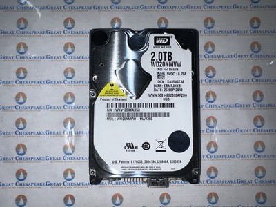 Western Digital 2TB WD20NMVW-11AV3S4 2.5'' USB 3.0 Portable External HDD TESTED!