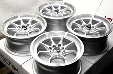 15 Wheels Rims Silver 4 Lugs Honda Accord Civic Toyota Yaris Corolla Prius C