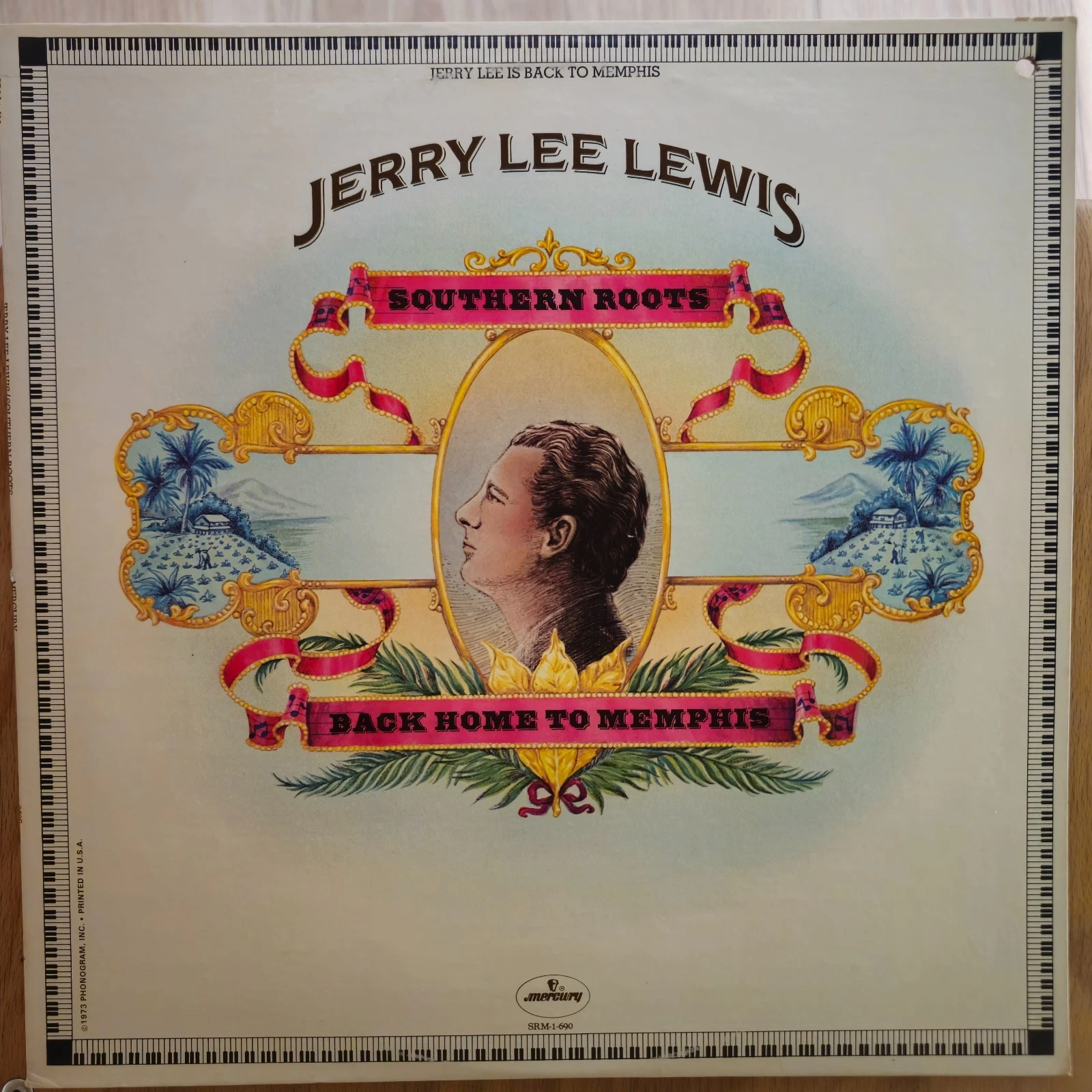 Jerry Lee Lewis Southern Roots Back Home To Memphis Vinyle LP Mercury 33t