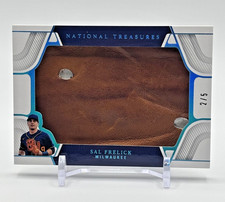 Sal Frelick Glove Relic /5 - 2023 Panini National Treasures JFG-BM Milwaukee