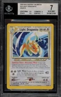 Pokemon Light Dragonite Neo Destiny Unlimited Holo Rare #14 BGS 7