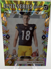 2025 Panini Donruss Elite Series Rookies Will Howard Rookie Steelers #ESR-WHD