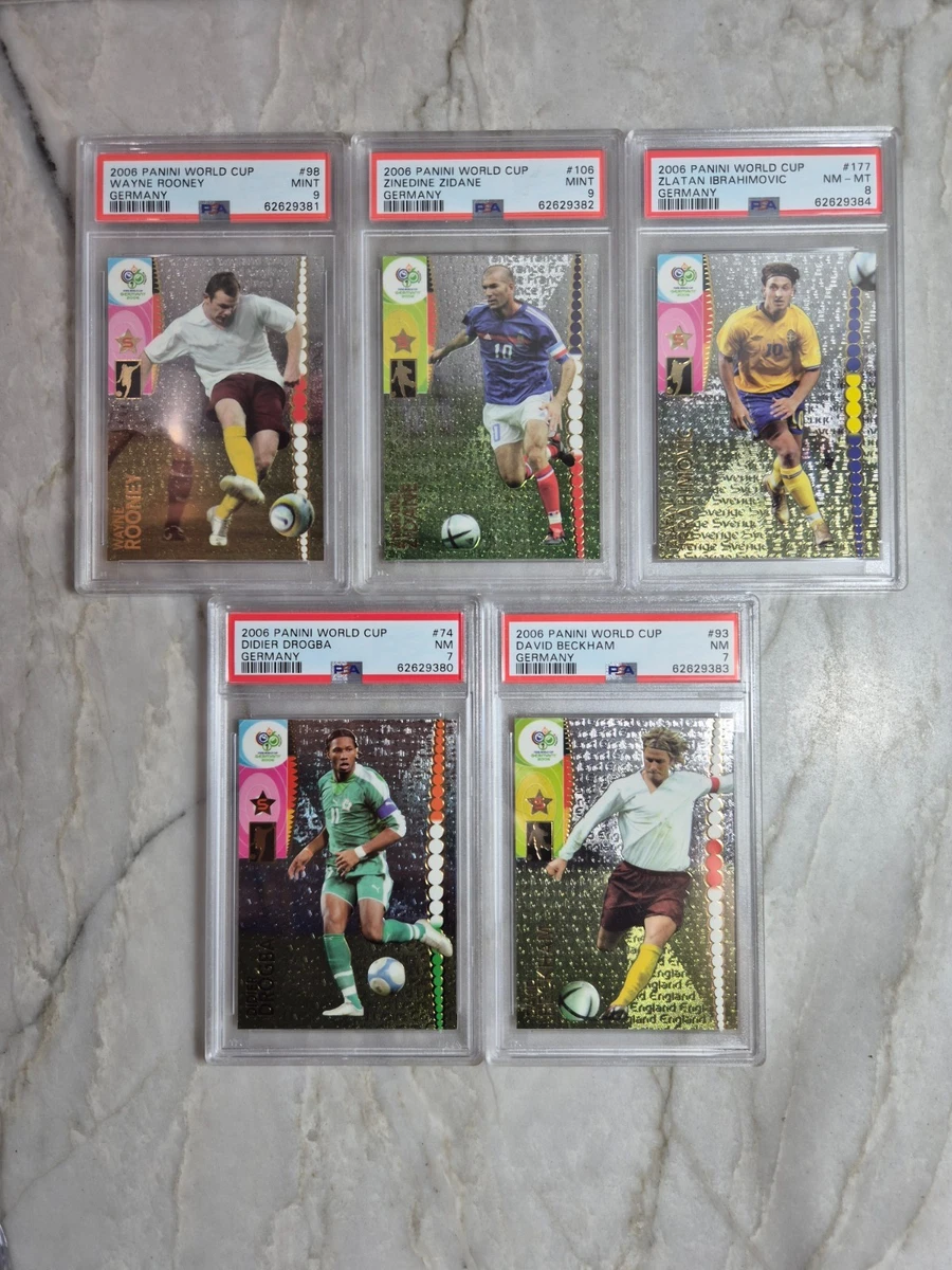 Autocollant Panini Didier Drogba Rookie 2003 - Guingamp/OM/Chelsea - Neuf