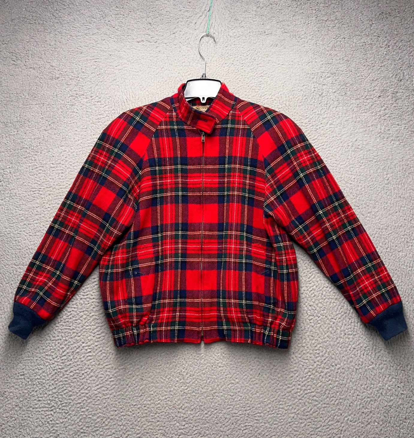 Pendleton Knockabouts Jacket Womens Medium Red Pl… - image 1