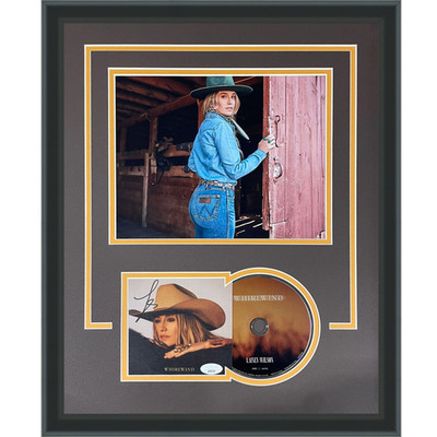 Lainey Wilson Autographed Whirlwind Deluxe Framed CD and Cover - JSA