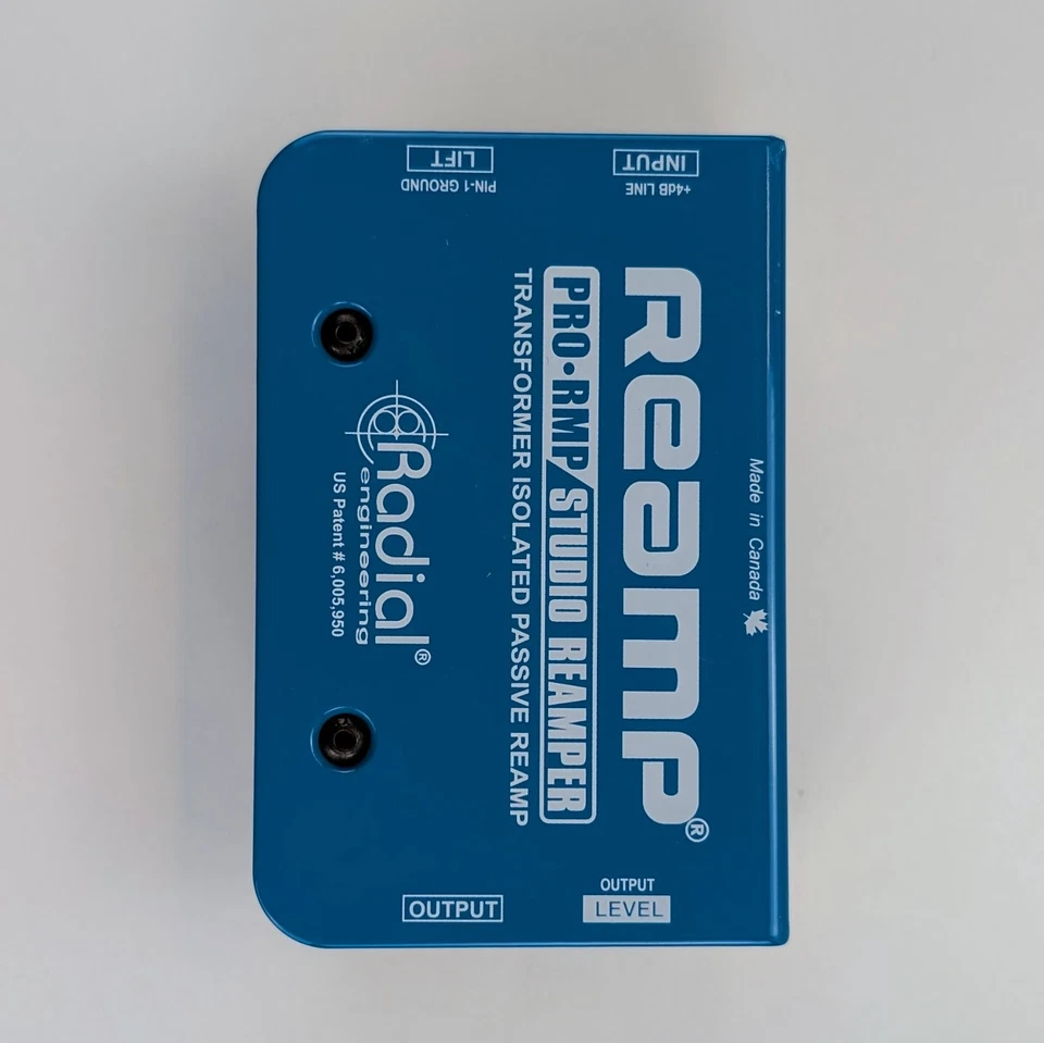 Radial ProRMP Studio Reamper – Open Box w/ Manual, Sticker, & Box - Image 2 of 4