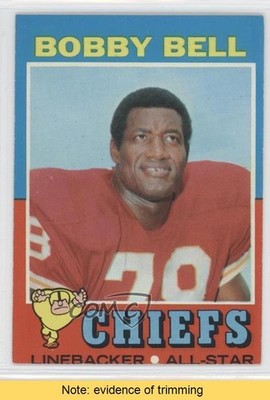 1971 Topps Bobby Bell #35 HOF READ 0a1