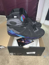 Air Jordan 8 Aqua Men’s Size 10.5 Sold As Is