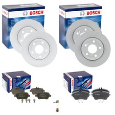 BOSCH BREMSSCHEIBEN + BEL&Auml;GE VORNE+HINTEN passend f&uuml;r MERCEDES W176 W246