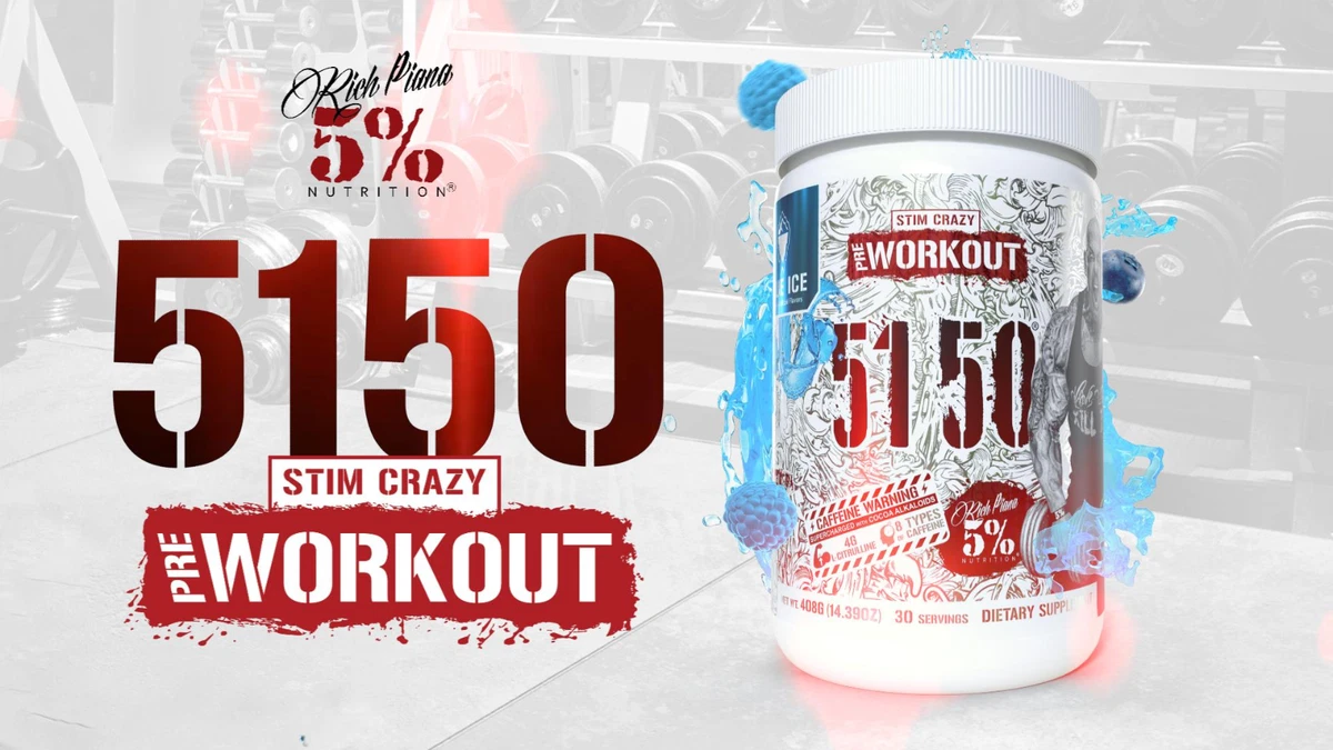 Rich Piana 5% Nutrition Sports Diet & Weight Loss Powders for sale