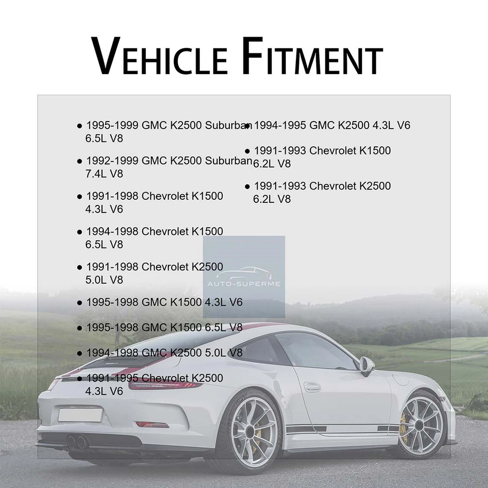 前 6X Mevotech 领带杆端,Sway Bar Link 适用于 GMC K2500 5.7L — 第 3/4 张图片