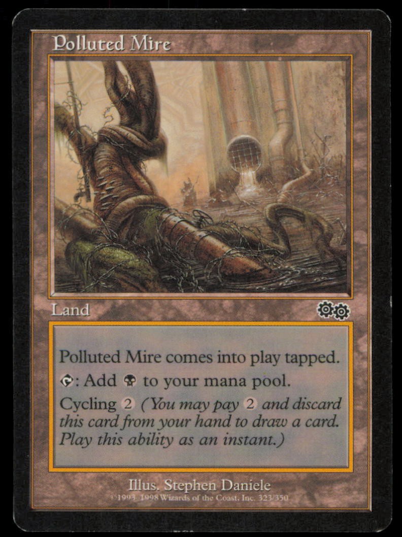 Polluted Mire 323 Anthologies Magic: The Gathering