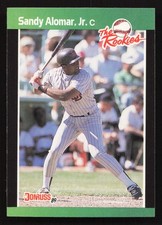 1989 Donruss The Rookies #21 Sandy Alomar Jr. RC Rookie Card San Diego Padres