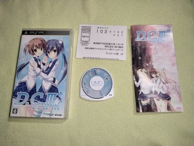 CIB Da Capo 3 Plus PSP Japanese Import Sony PSP D.C. DC3 JP Japan Visual Novel