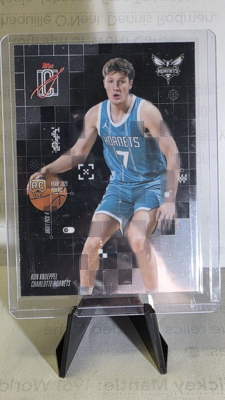 2026 Topps Signature Class After Image AF-4 Kon Knueppel Rookie Hornets