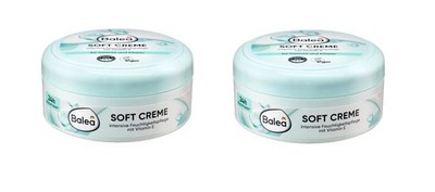 2 BALEA DM COSMETICS INTENSIVE MOISTURIZING CREAM FACE &BODY VITAMIN E INCL.DUTY